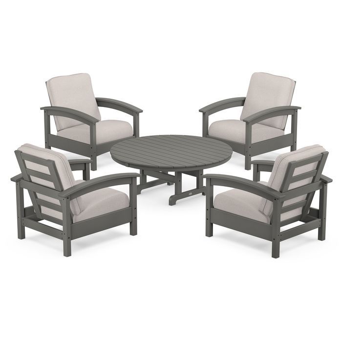 Trex Outdoor Furniture Rockport 5-Piece Deep Seating Set