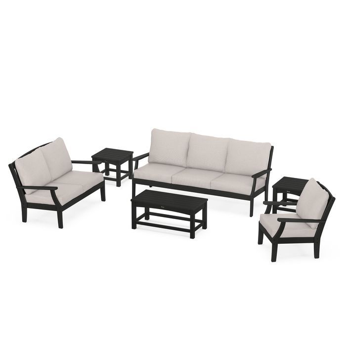 Trex Outdoor Furniture Yacht Club 6-Piece Deep Seating Set