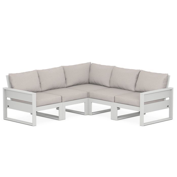 POLYWOOD Eastport 5-Piece Sectional