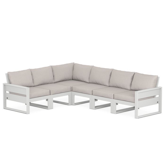 POLYWOOD Eastport 6-Piece Sectional