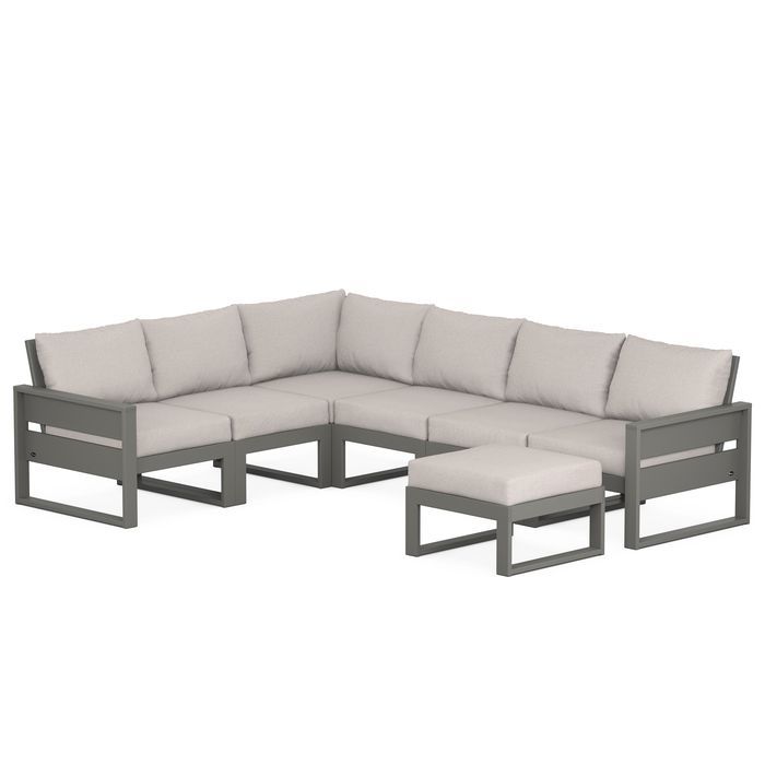 Eastport 6-Piece Sectional with Ottoman - TXS787-2