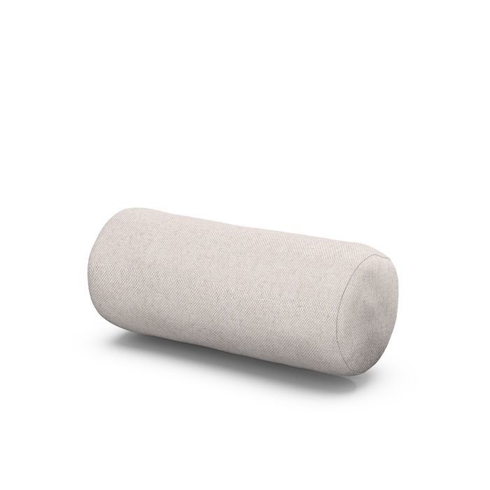 Outdoor Bolster Pillow in Dune Burlap