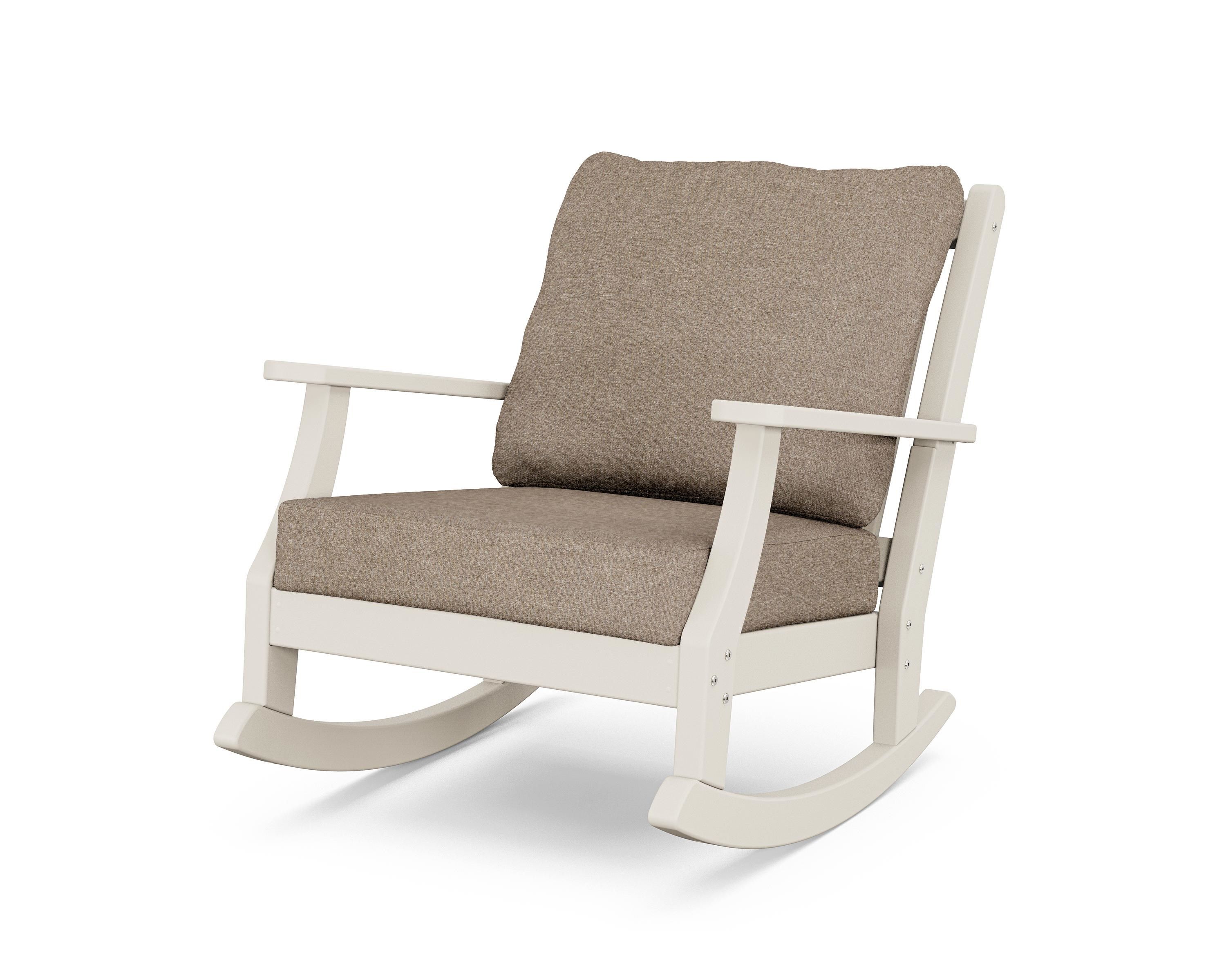 POLYWOOD Wovendale Deep Seating Rocking Chair