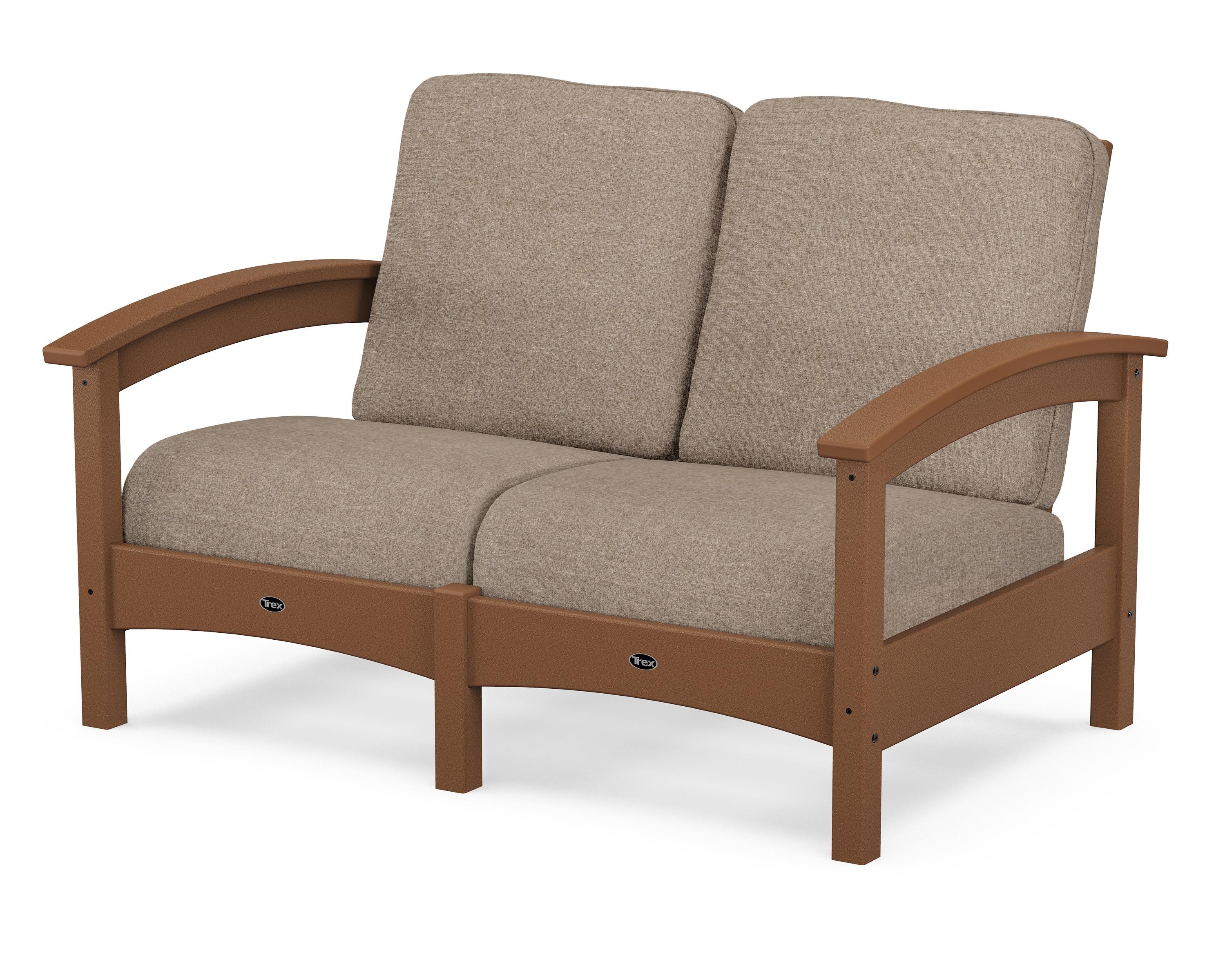 Trex Outdoor Furniture Rockport Club Loveseat