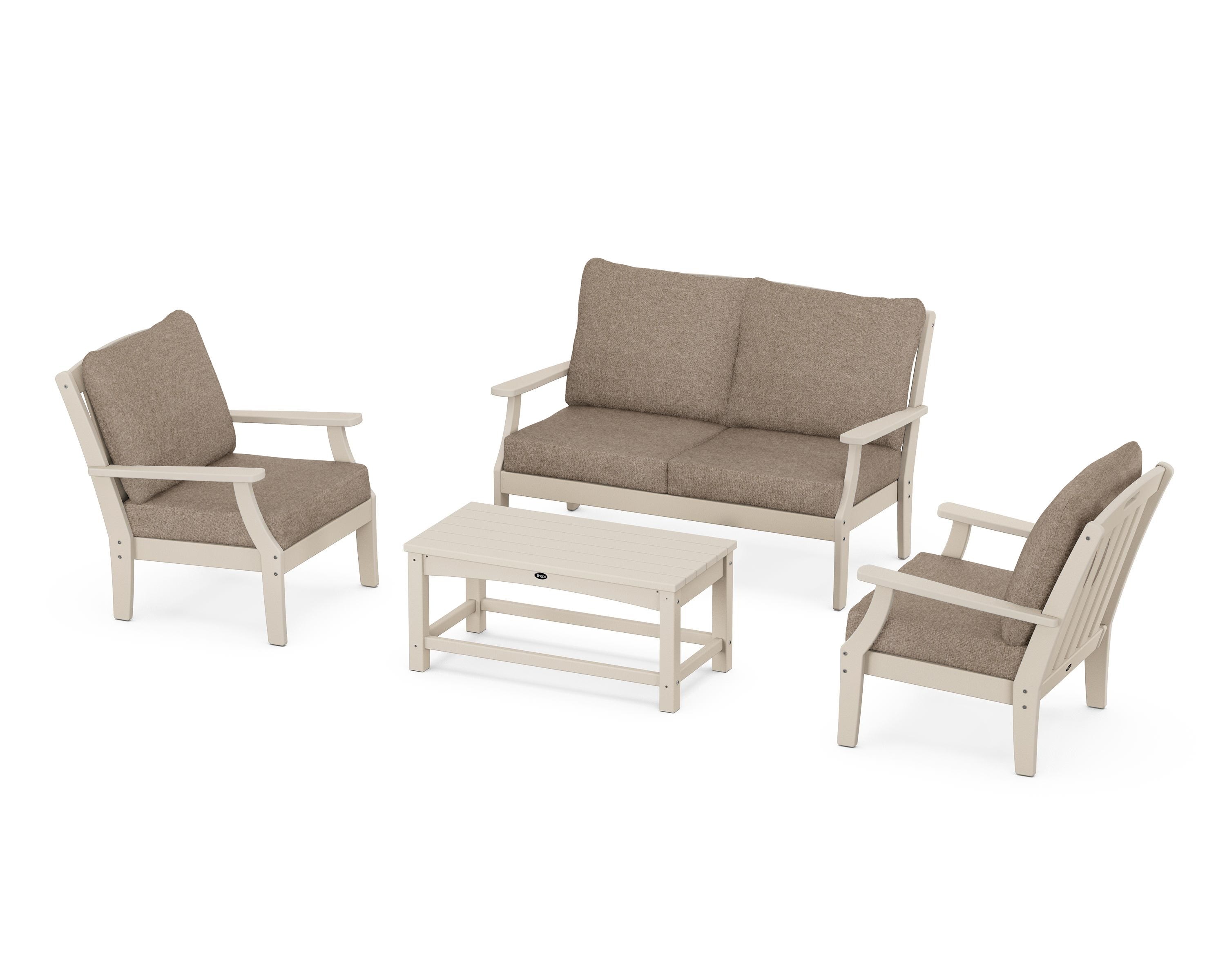 4 piece deep seating patio online set