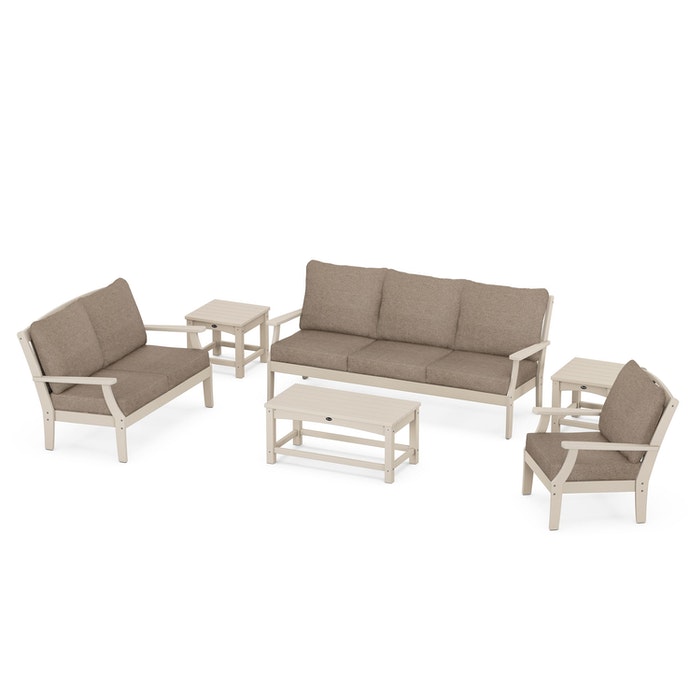 Trex Outdoor Furniture Yacht Club 6-Piece Deep Seating Set