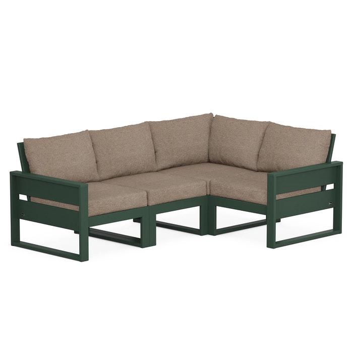 POLYWOOD Eastport 4- Piece Sectional