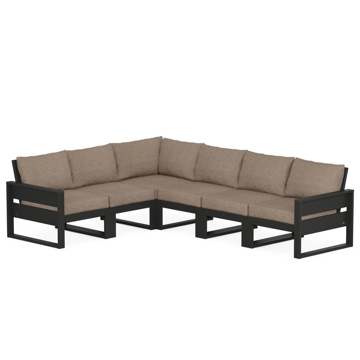 POLYWOOD Eastport 6-Piece Sectional