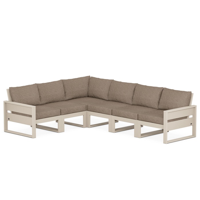 POLYWOOD Eastport 6-Piece Sectional