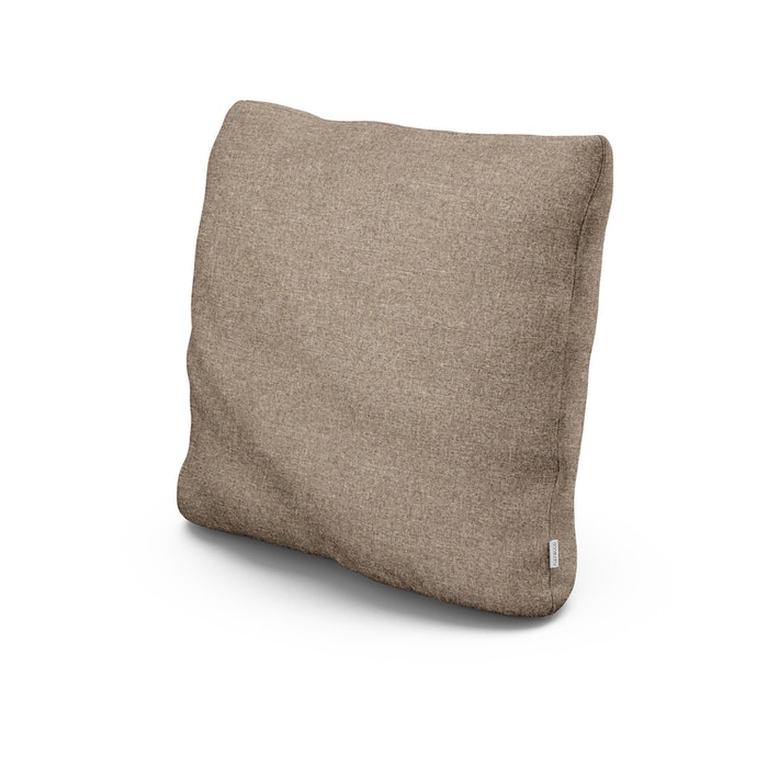 POLYWOOD 20" Outdoor Throw Pillow in Spiced Burlap