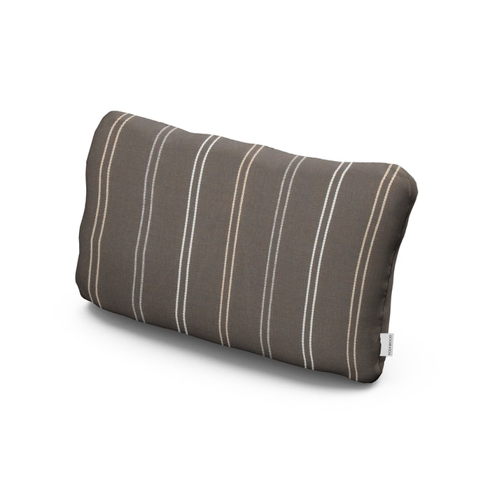 Outdoor Lumbar Pillow in Rustic High Tide