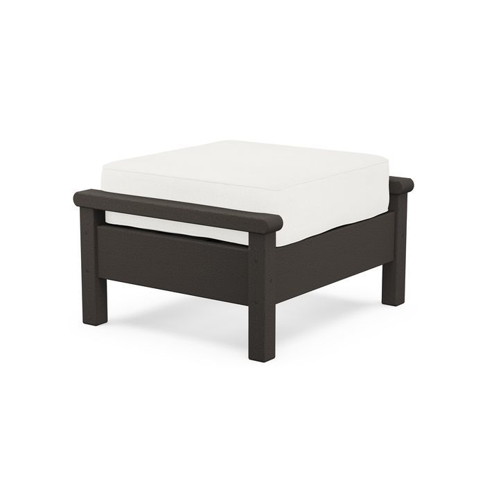 POLYWOOD Harbour Deep Seating Ottoman in Vintage Finish
