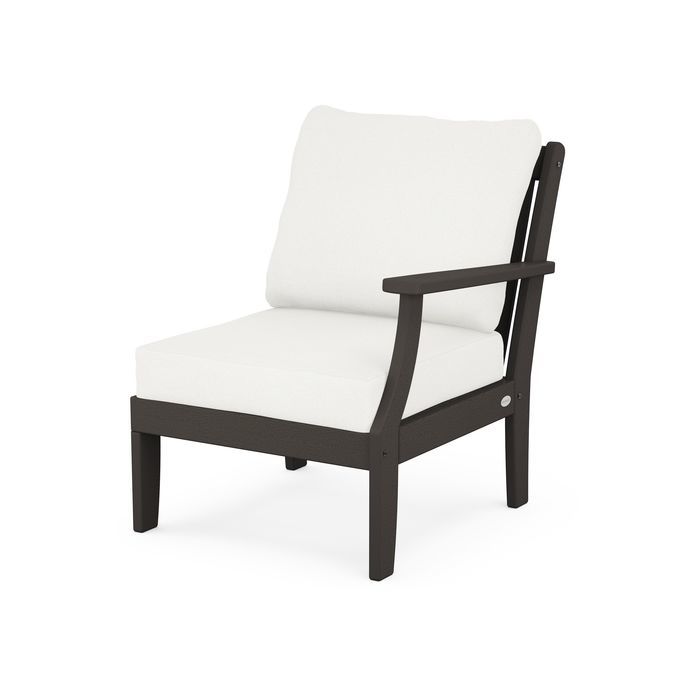 POLYWOOD Braxton Modular Right Arm Chair in Vintage Finish