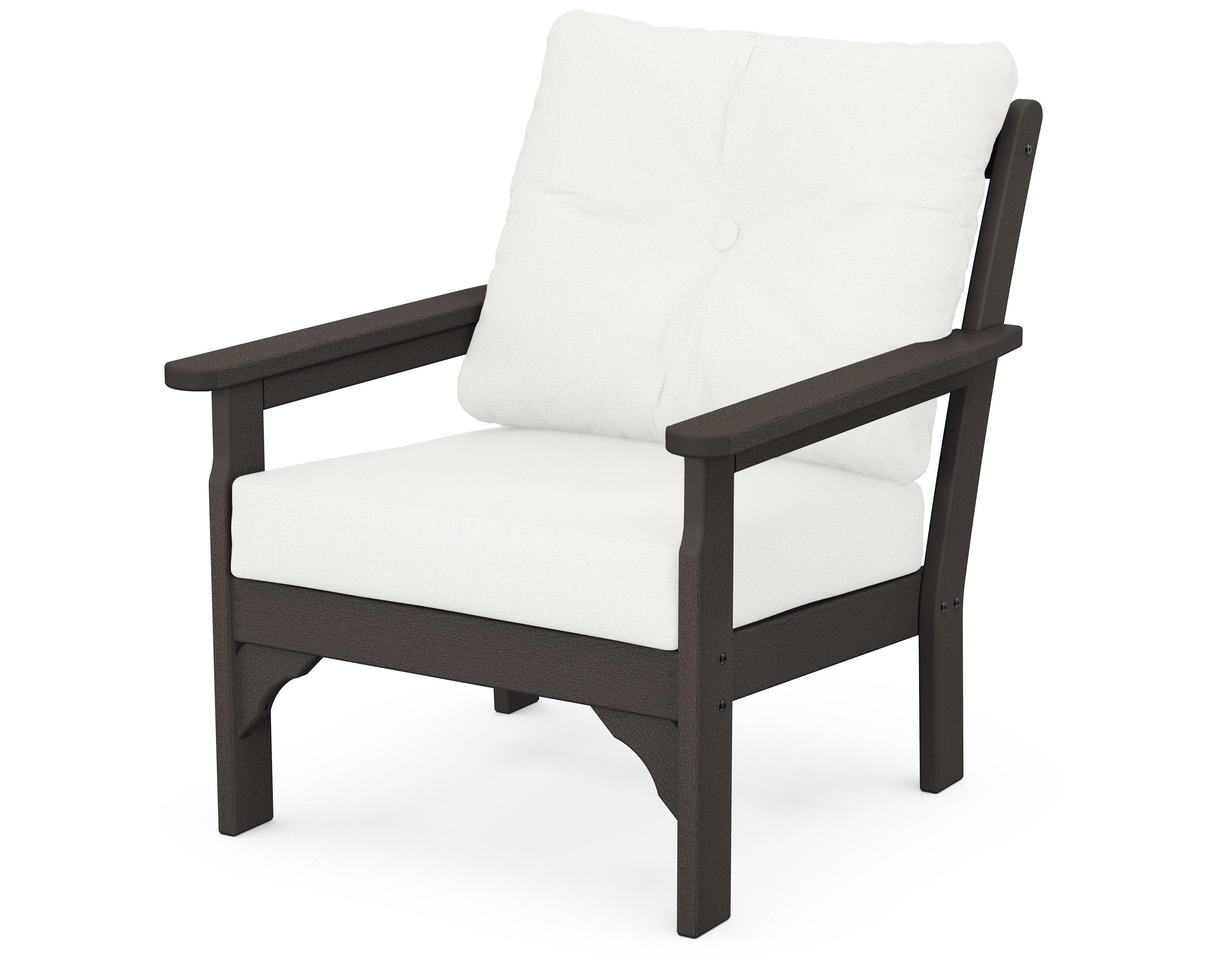 POLYWOOD Vineyard Deep Seating Chair in Vintage Finish