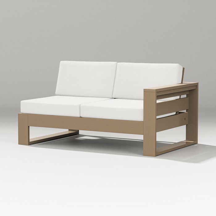 POLYWOOD Latitude Modular Right Arm Loveseat