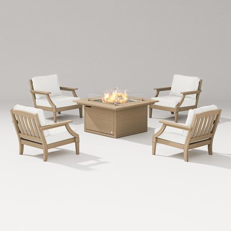 Estate 5-Piece Lounge Fire Table Set