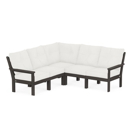 Vineyard 5-Piece Sectional in Vintage Finish