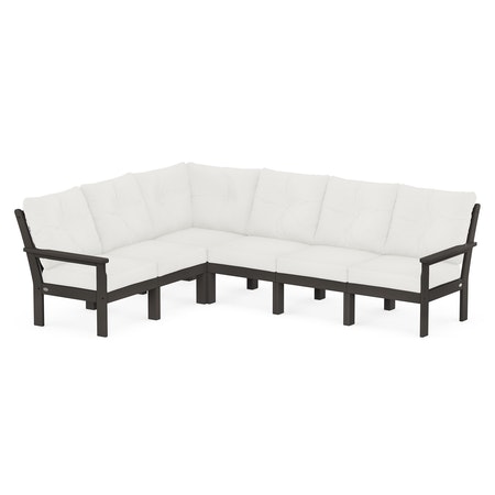 Vineyard 6-Piece Sectional in Vintage Finish