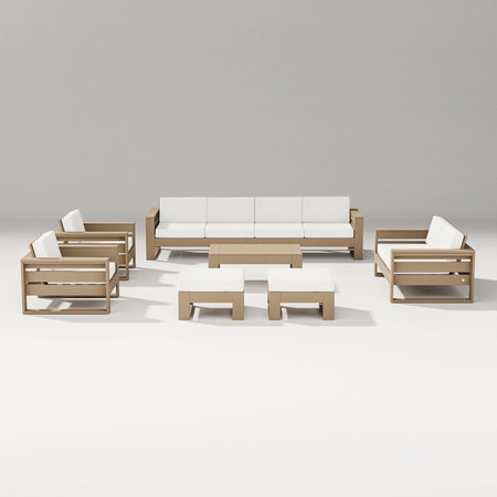 Latitude 8-Piece Lounge Sofa Set
