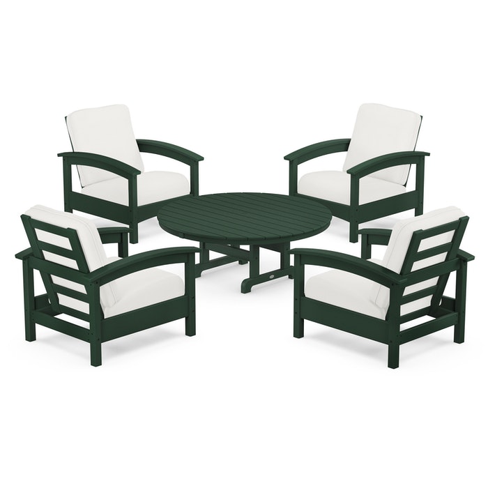 Trex Outdoor Furniture Rockport 5-Piece Deep Seating Set