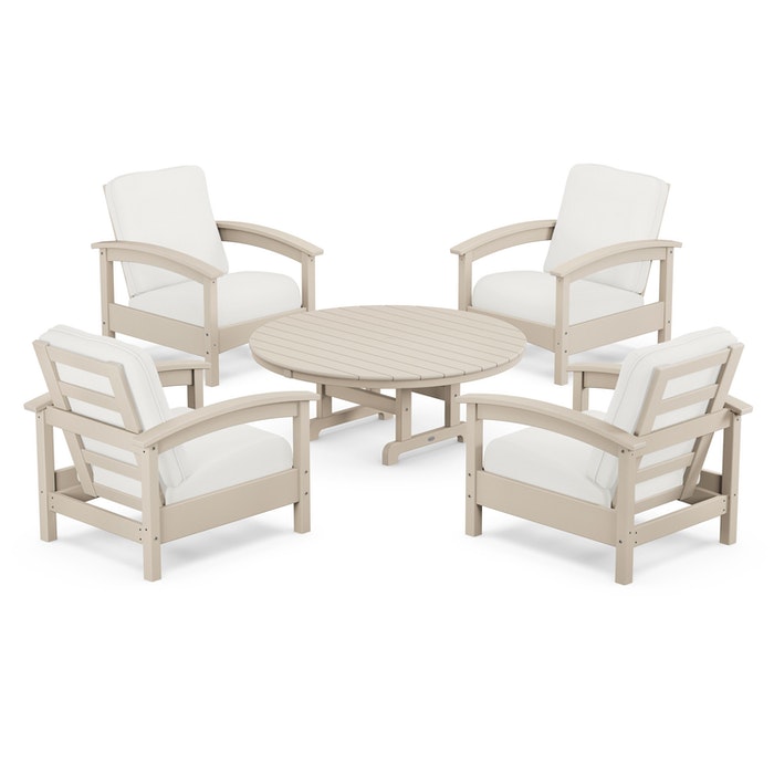 Trex Outdoor Furniture Rockport 5-Piece Deep Seating Set