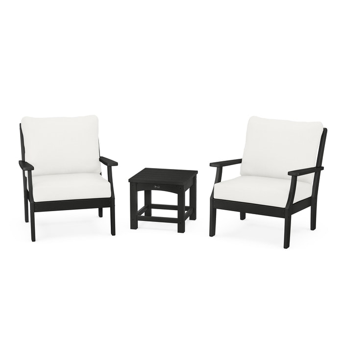 Trex Outdoor Furniture Yacht Club 3-Piece Deep Seating Set