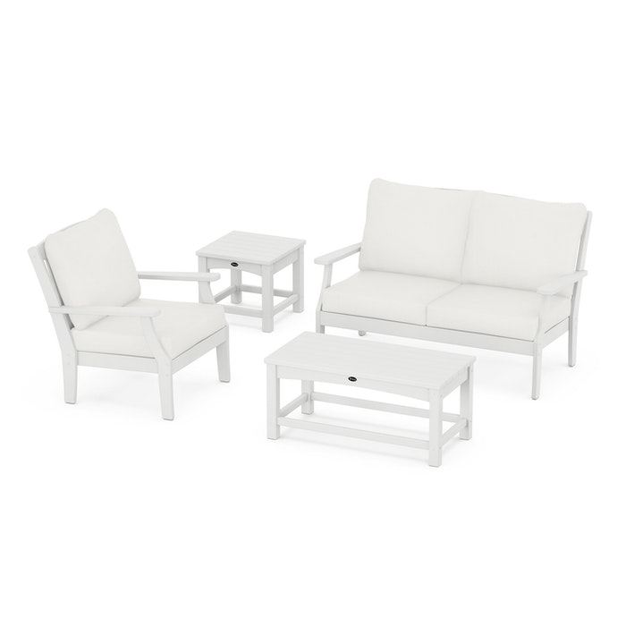 Trex Outdoor Furniture Yacht Club 4-Piece Deep Seating Set