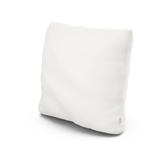POLYWOOD 20" Outdoor Throw Pillow in Natural Linen