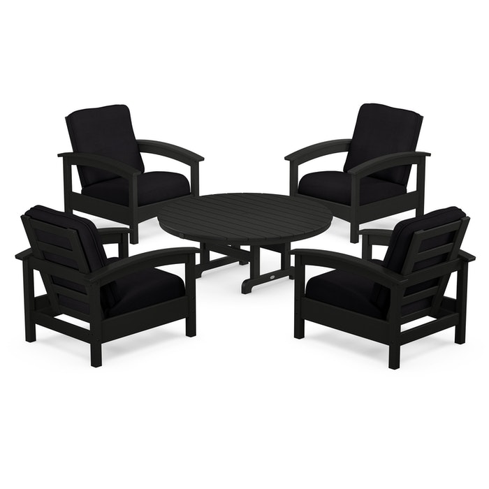 Trex Outdoor Furniture Rockport 5-Piece Deep Seating Set