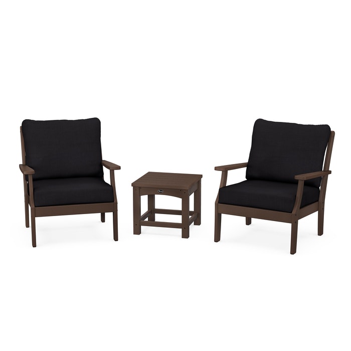 Trex Outdoor Furniture Yacht Club 3-Piece Deep Seating Set
