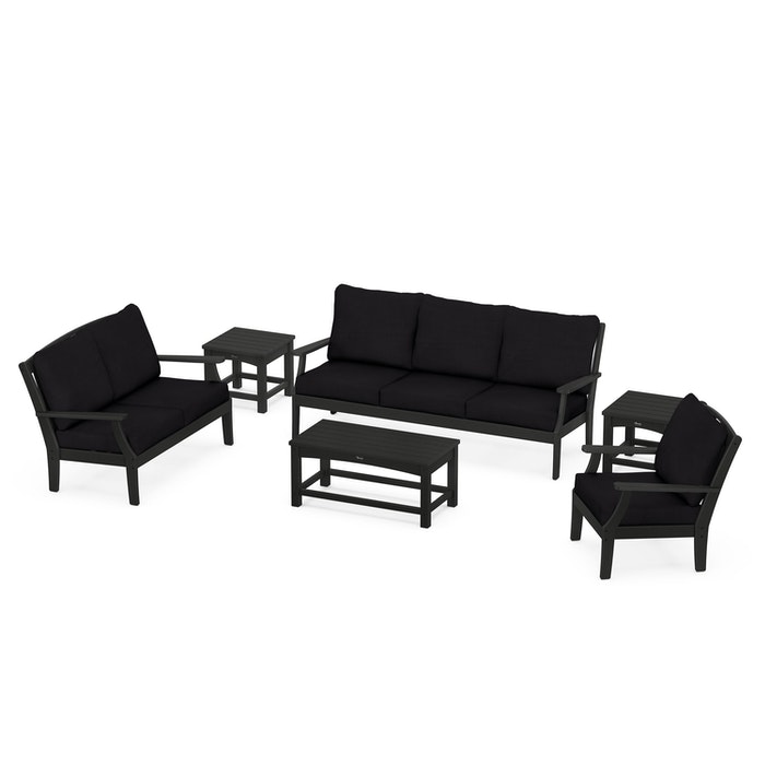 Trex Outdoor Furniture Yacht Club 6-Piece Deep Seating Set