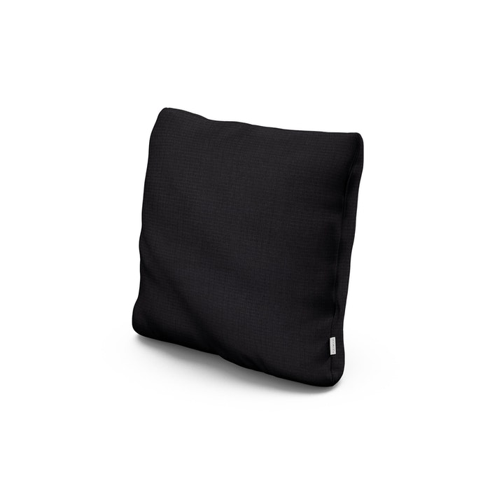 18" Outdoor Throw Pillow in Midnight Linen