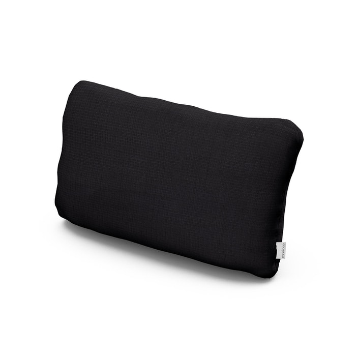 Outdoor Lumbar Pillow in Midnight Linen