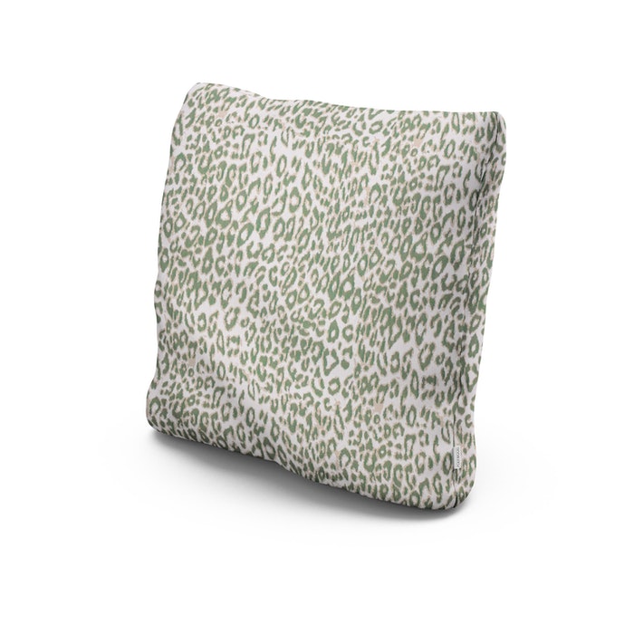 POLYWOOD 20" Outdoor Throw Pillow in Safari Pistachio