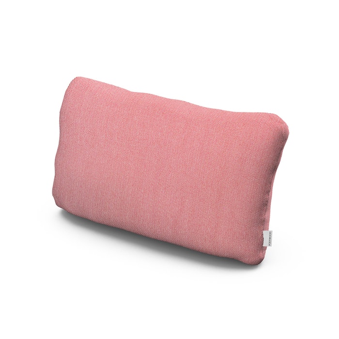 Outdoor Lumbar Pillow in Primary Colors Coral