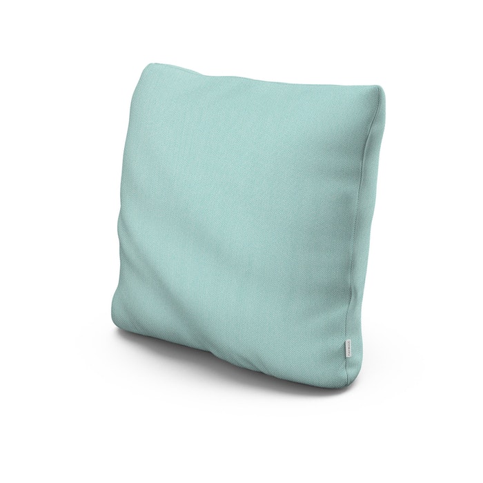 POLYWOOD 20" Outdoor Throw Pillow in Primary Colors Teal