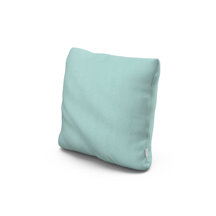 POLYWOOD 18" Outdoor Throw Pillow in Primary Colors Teal