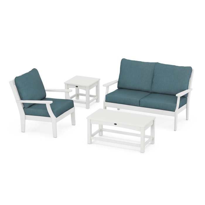 Trex Outdoor Furniture Yacht Club 4-Piece Deep Seating Set