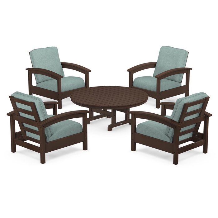 Trex Outdoor Furniture Rockport 5-Piece Deep Seating Set