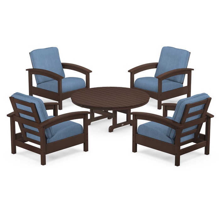 Trex Outdoor Furniture Rockport 5-Piece Deep Seating Set