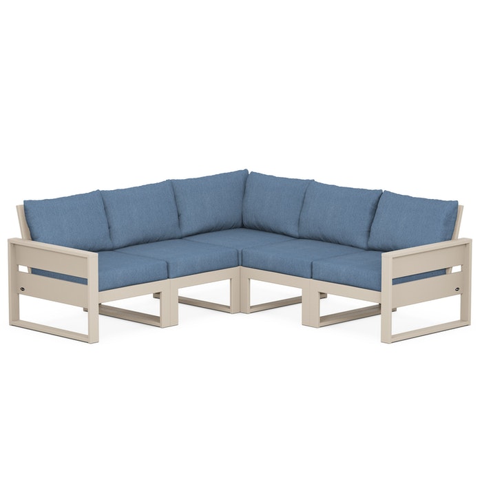 POLYWOOD Eastport 5-Piece Sectional