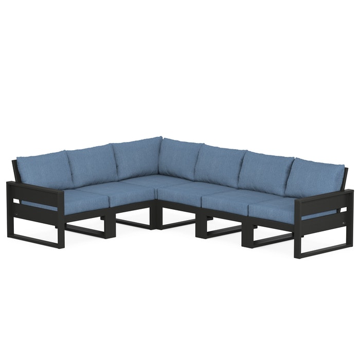 POLYWOOD Eastport 6-Piece Sectional