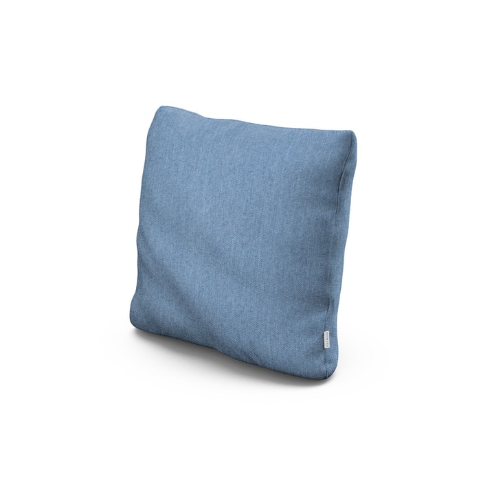 POLYWOOD 18" Outdoor Throw Pillow in Sky Blue