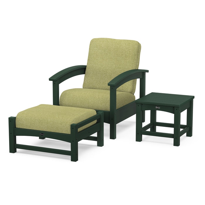 Trex Outdoor Furniture Rockport 3-Piece Deep Seating Set