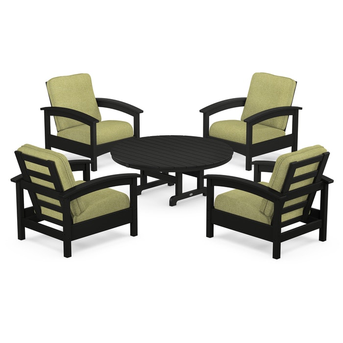 Trex Outdoor Furniture Rockport 5-Piece Deep Seating Set