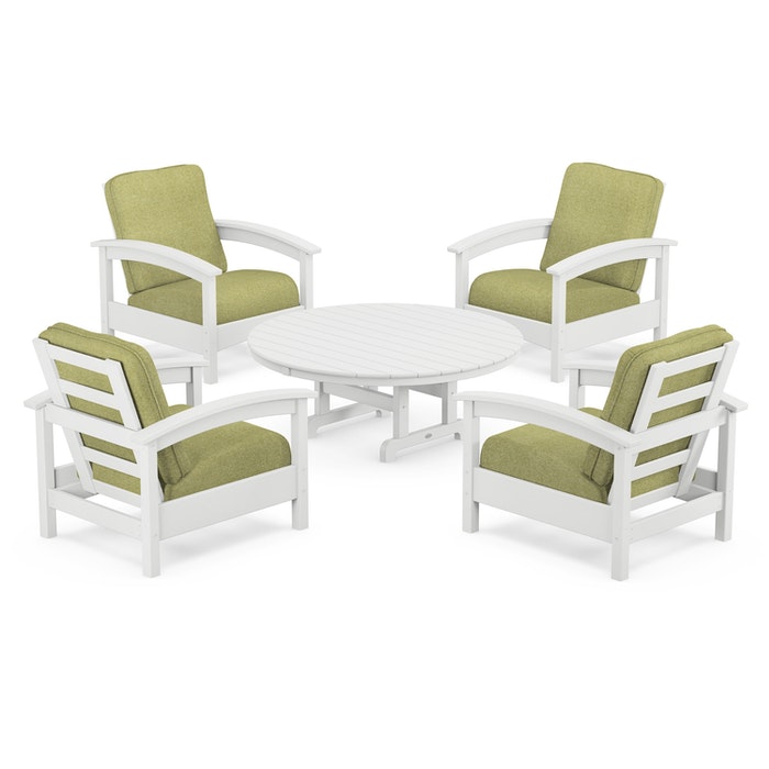 Trex Outdoor Furniture Rockport 5-Piece Deep Seating Set