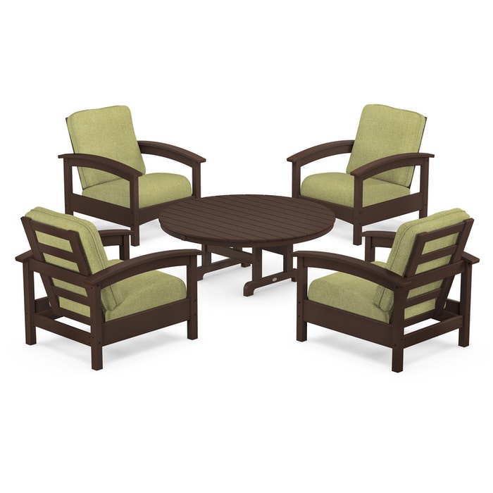 Trex Outdoor Furniture Rockport 5-Piece Deep Seating Set