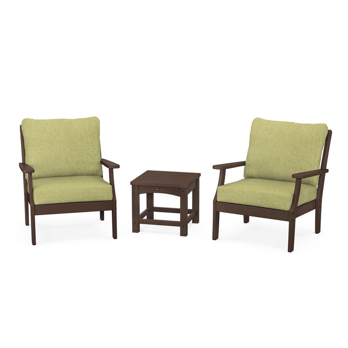 Trex Outdoor Furniture Yacht Club 3-Piece Deep Seating Set