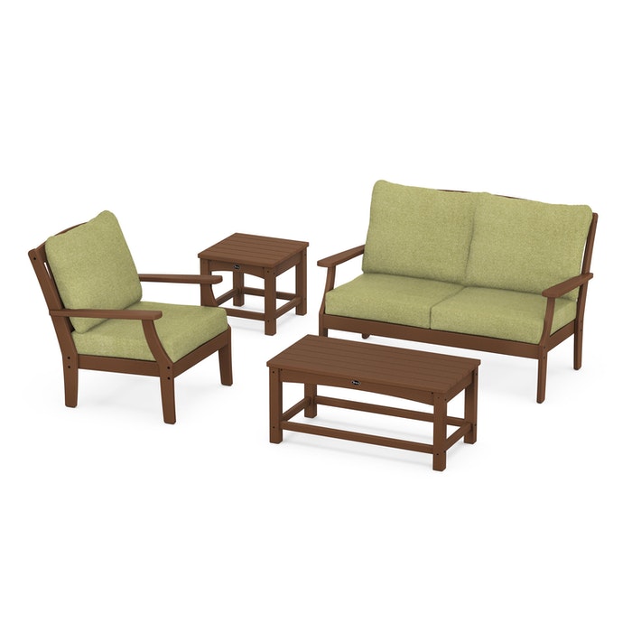 Trex Outdoor Furniture Yacht Club 4-Piece Deep Seating Set