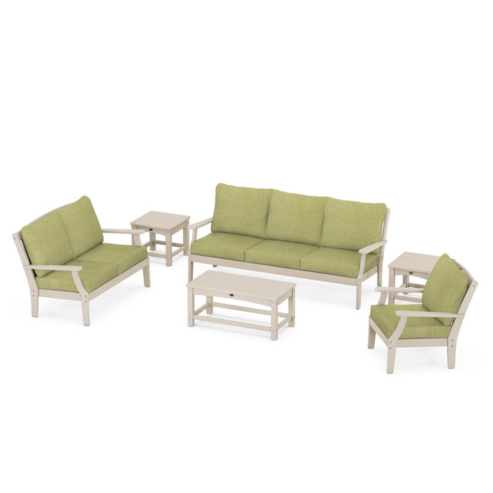 Trex Outdoor Furniture Yacht Club 6-Piece Deep Seating Set